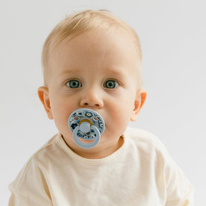 BIBS x LIBERTY Colour 2 Pack Bobo - Ivory Mix - BIBS