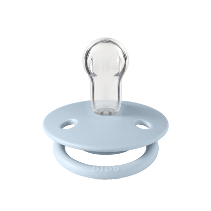 BIBS De Lux 2 PACK Iron/Baby Blue [product_typ] - BIBS EU