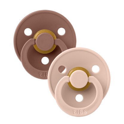 BIBS Colour 2 PACK Woodchuck/Blush [product_typ] - BIBS EU
