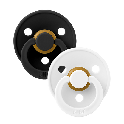 BIBS Colour 2 PACK Black/White [product_typ] - BIBS EU