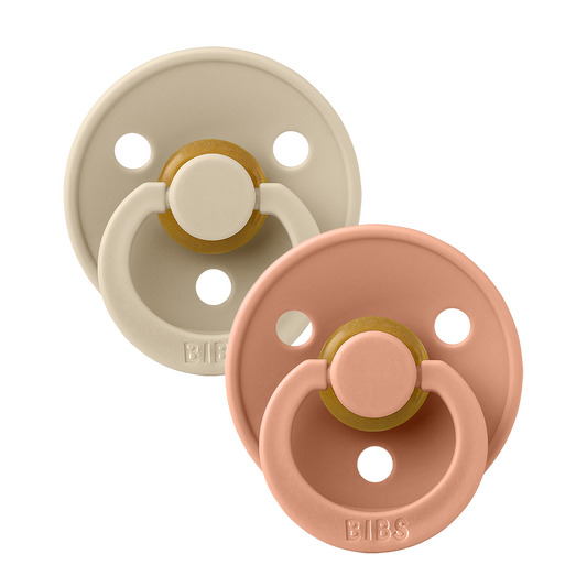 BIBS Colour 2 PACK Vanilla/Peach [product_typ] - BIBS EU