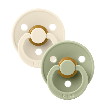 BIBS Colour 2 PACK Ivory/Sage [product_typ] - BIBS EU