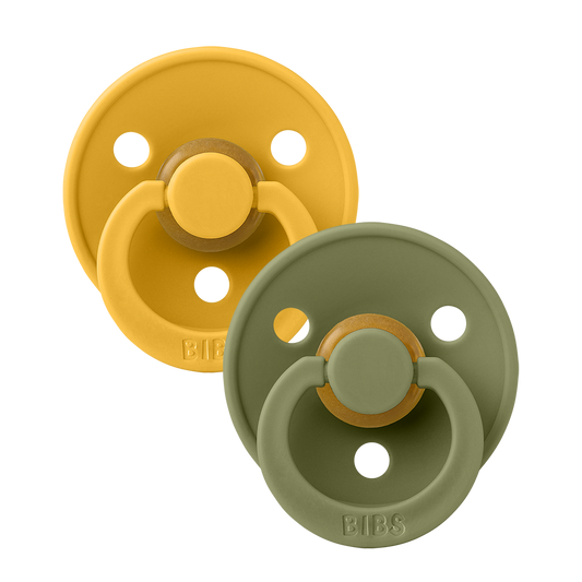 BIBS Colour 2 PACK Honey Bee/Olive [product_typ] - BIBS EU