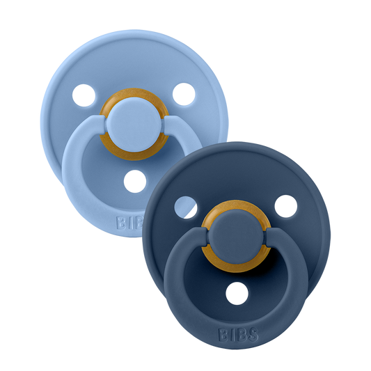 BIBS Colour 2 PACK Sky Blue/Steel Blue [product_typ] - BIBS EU