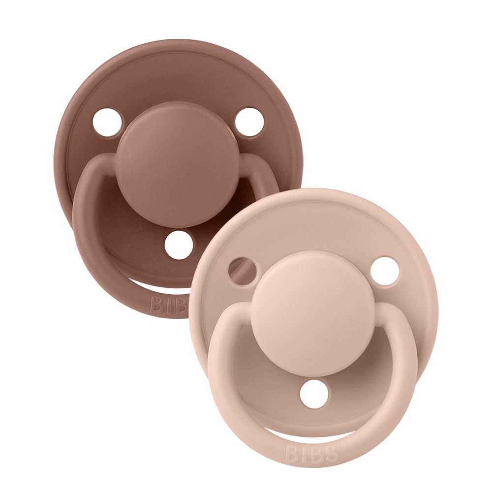 BIBS De Lux 2 PACK Woodchuck/Blush [product_typ] - BIBS EU