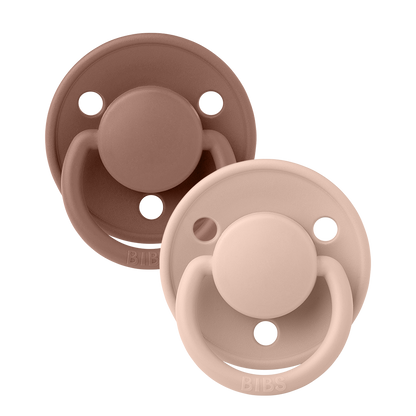 BIBS De Lux 2 PACK Woodchuck/Blush [product_typ] - BIBS EU