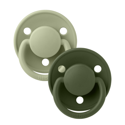 BIBS De Lux 2 PACK Sage/Hunter Green [product_typ] - BIBS EU