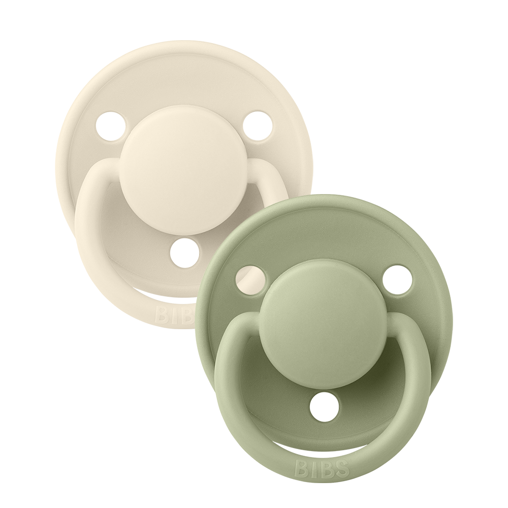 BIBS De Lux 2 PACK Ivory/Sage [product_typ] - BIBS EU
