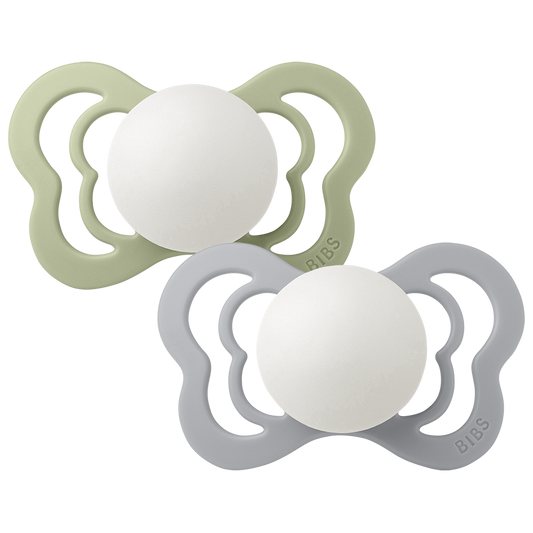 BIBS Couture 2 Pack Sage GLOW/Cloud GLOW