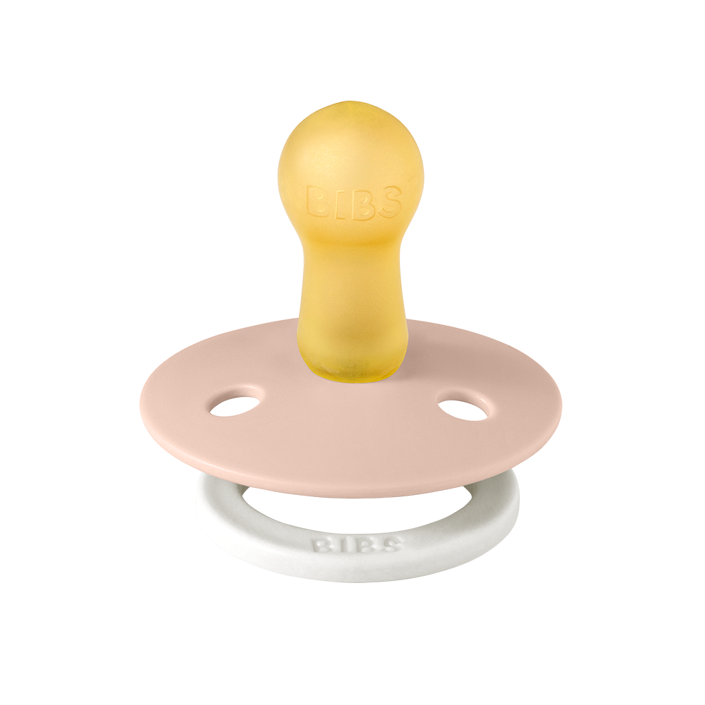 BIBS Colour 2 PACK Blush GLOW/Vanilla GLOW [product_typ] - BIBS EU