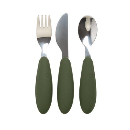 Cutlery Set - Hunter Green