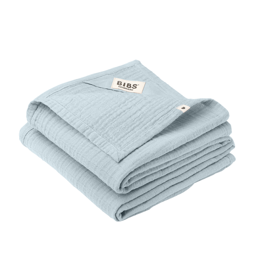 Muslin Cloth Baby Blue