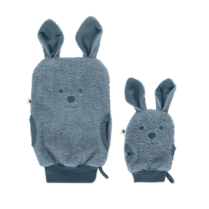 Kangaroo Bath Mitts Petrol