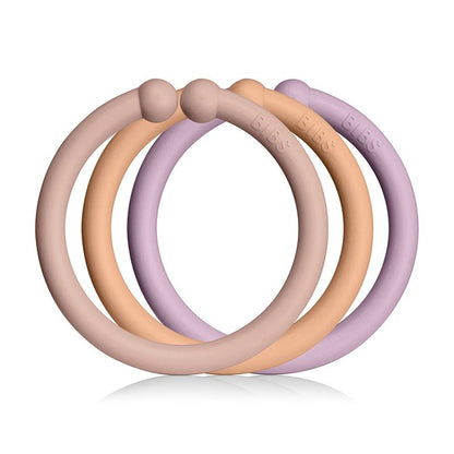 Loops 12 Pack Blush/Peach/Dusky Lilac