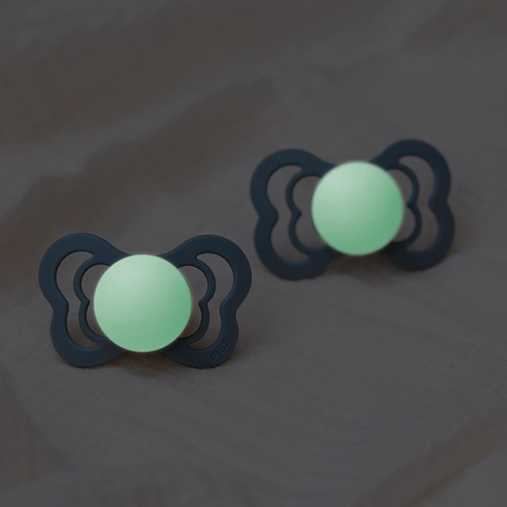 BIBS Couture 2 Pack Sage GLOW/Cloud GLOW